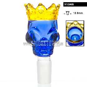 Skull King Bowl Blue SG18