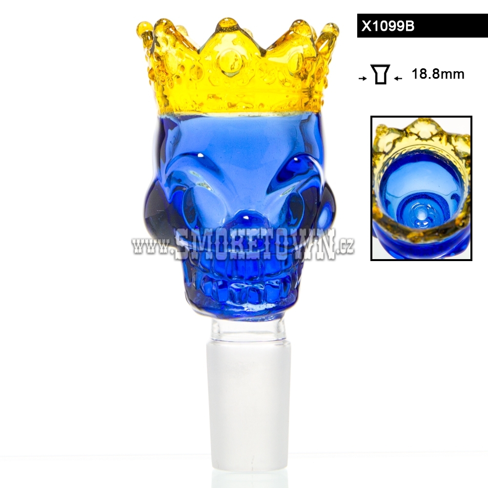 Skull King Bowl Blue SG18