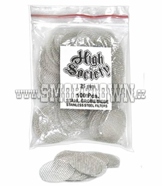 High Society Steel Screen 100ks 25mm