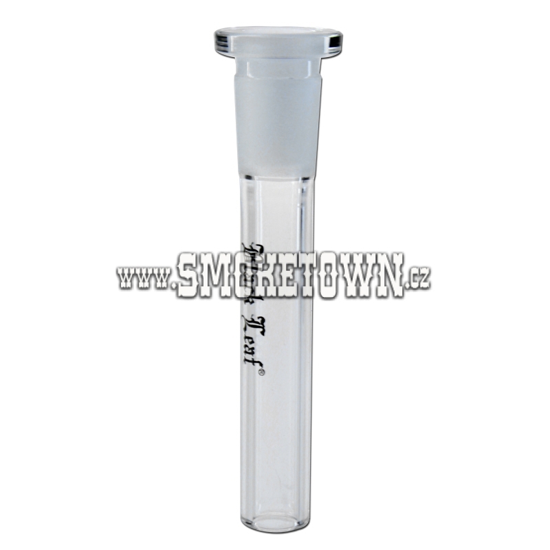 Black Leaf Glass Bong Adapter SG18xSG14 11cm