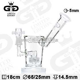 Grace Glass LIMITED EDITION Crystal Clear Glass Bong  18cm
