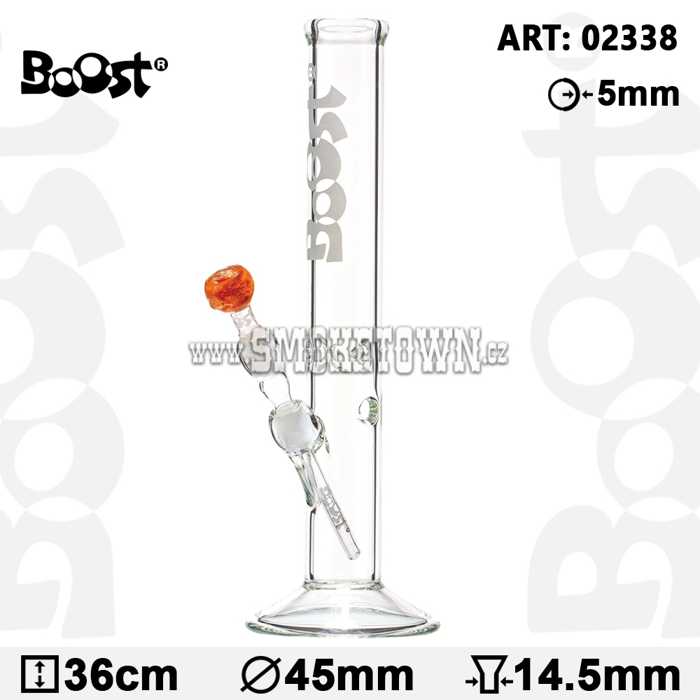Boost Cane ICE Glass Bong Straight 36cm