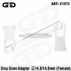 GG Short Drop Down Male to Female Adapter SG14 to SG14