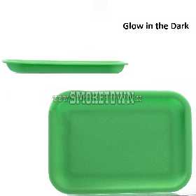 Tray Silicone Glow Green 20x15