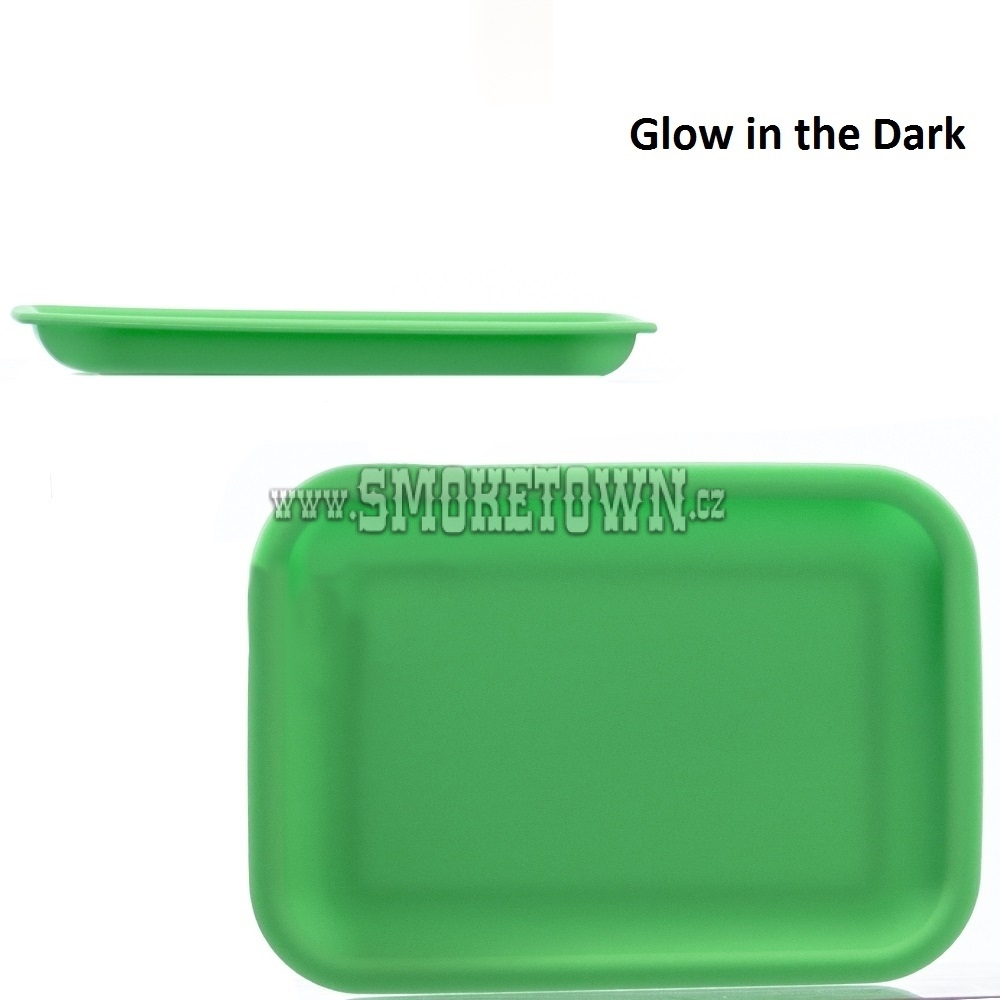 Tray Silicone Glow Green 20x15