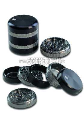 BL Aluminium Grinder 5-part grey/black