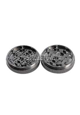 BL Aluminium Grinder 5-part grey/black 2