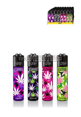 Clipper - Pink Leaves