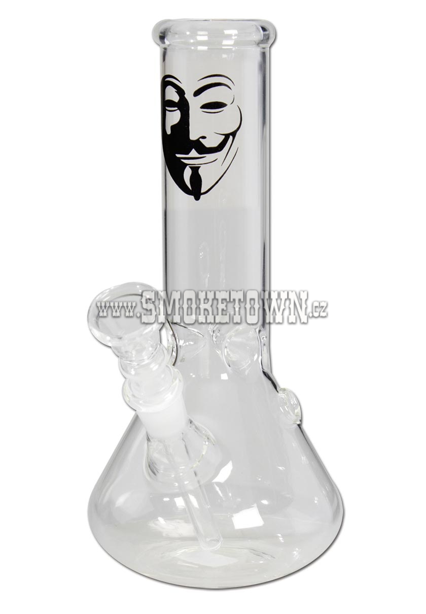 Anonymous ICE Glass Bong Flask 21cm
