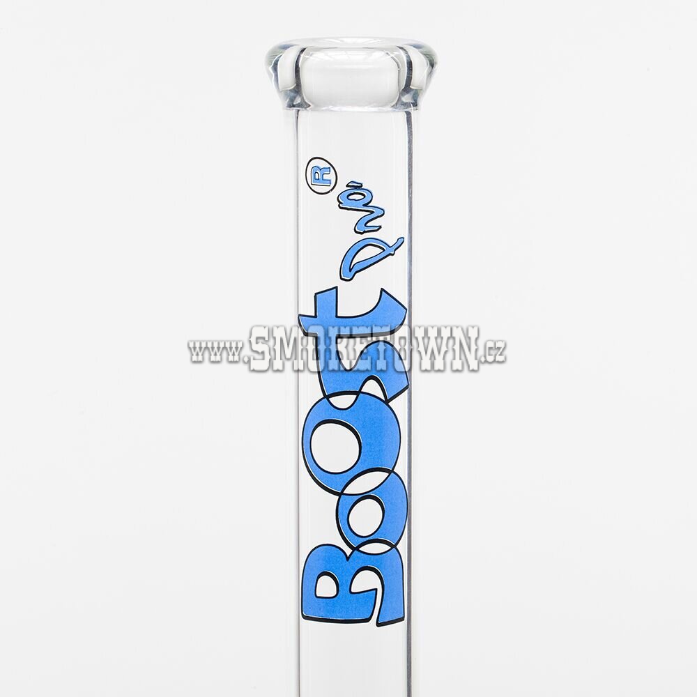 Boost Pro Blue Bouncer ICE Glass Bong Flask 55cm 2