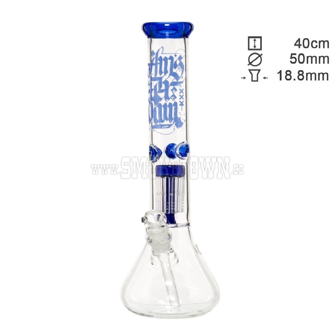 Amsterdam XXX Icebong 8-Arm Perculator Blue 40cm