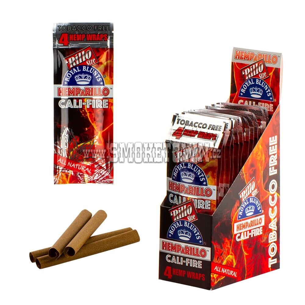 Royal Blunts - Cali-Fire Hemp Wraps 4ks