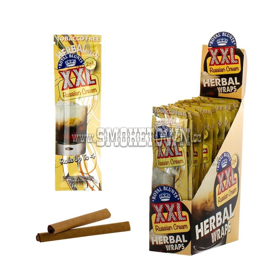 Royal Blunts - XXL Russian Cream Herbal Wraps 2ks