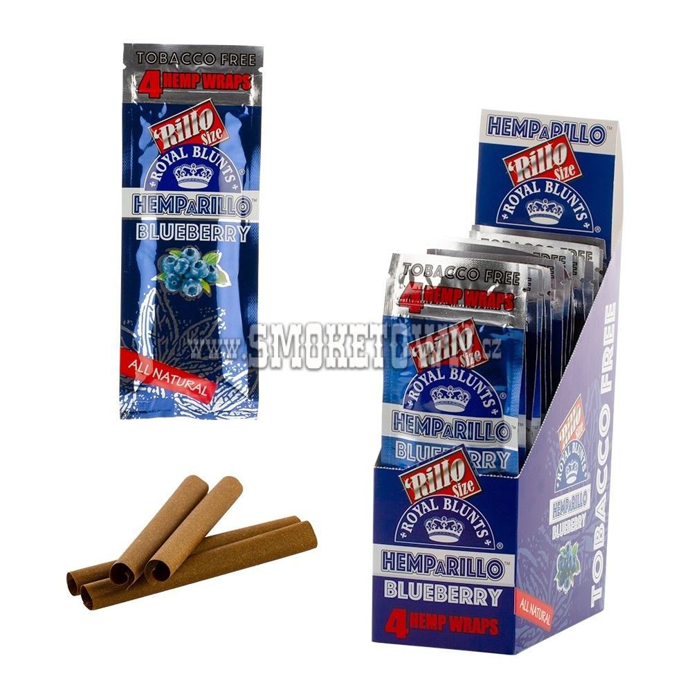 Royal Blunts - BlueBerry Hemp Wraps 4KS