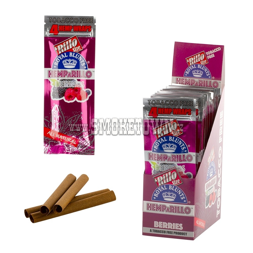 Royal Blunts - Berries Hemp Wraps 4KS