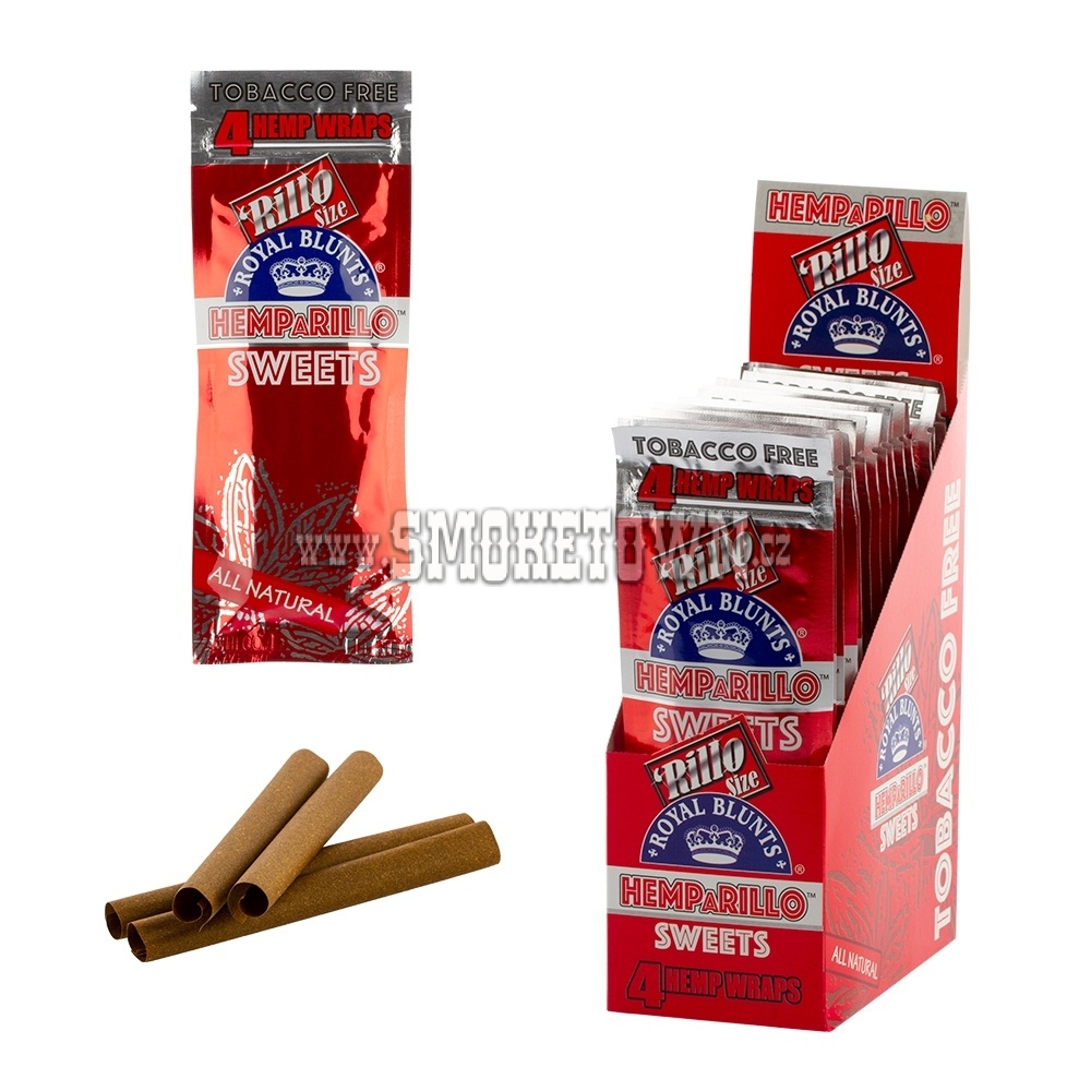 Royal Blunts - Sweet Hemp Wraps 4ks