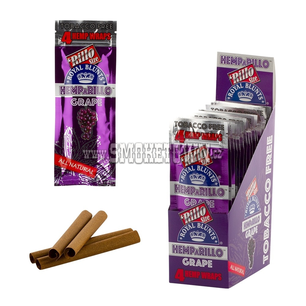 Royal Blunts - Grape Hemp Wraps 4ks