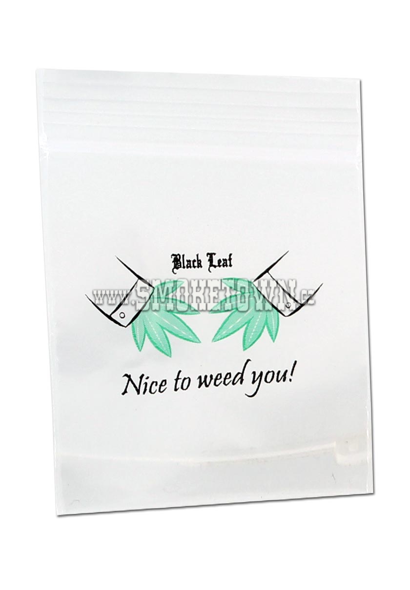 Zip-Lock Bag - 40x60 100ks Nice to Weed You