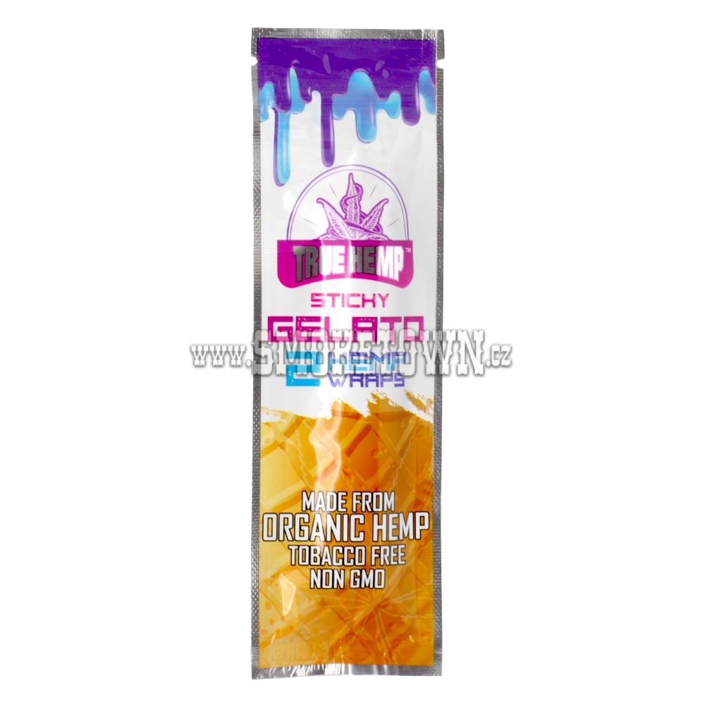 True Hemp - Organic Wraps Sticky Gelato 2ks