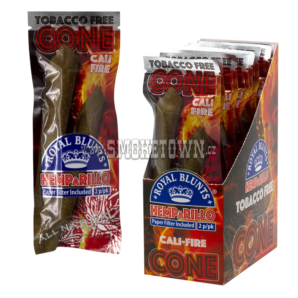 Royal Blunts - Hemparillo Cali-Fire Cones with Tips 2ks
