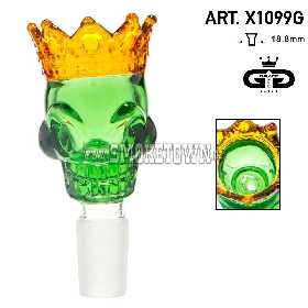 Skull King Bowl Green SG18