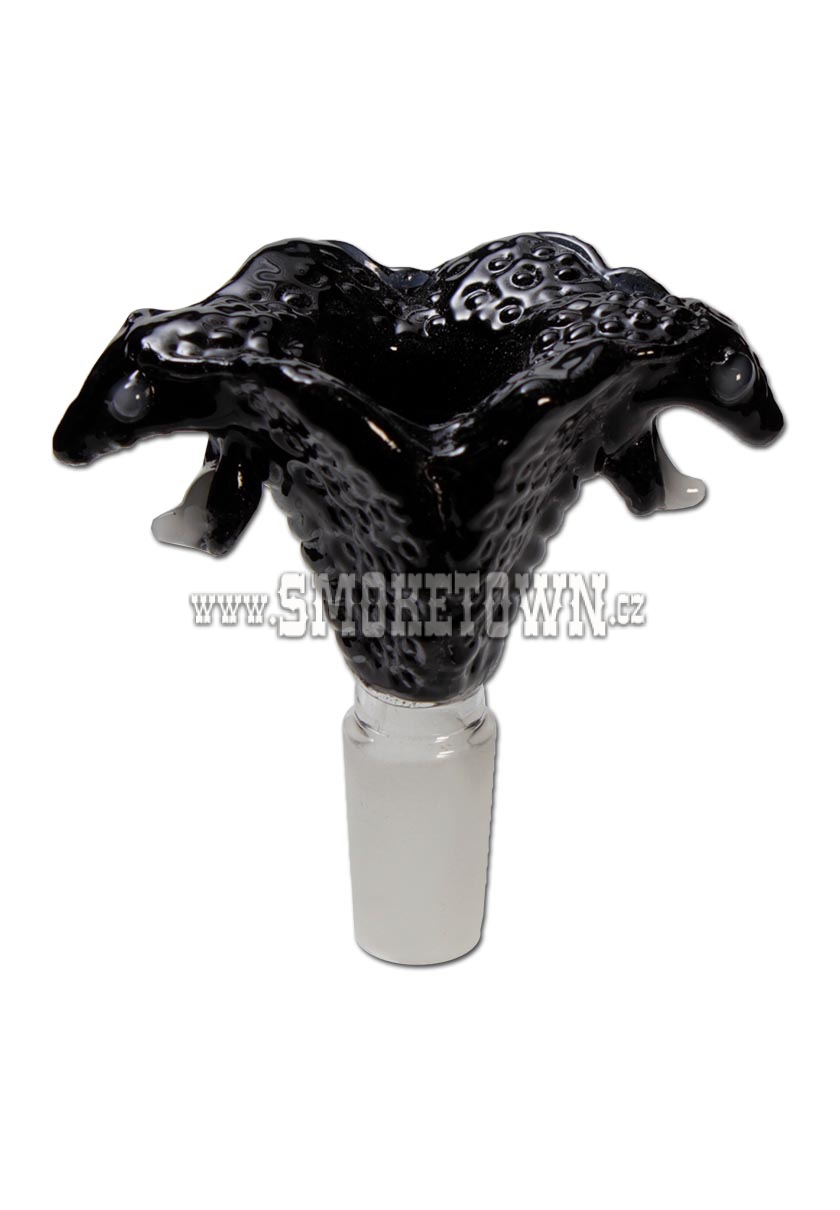 Glass Bowl Cobra Black SG14