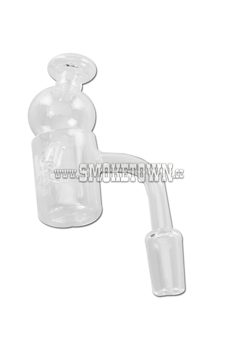 Black Leaf Oil Quartz Banger Carb Cap + Dish SG14