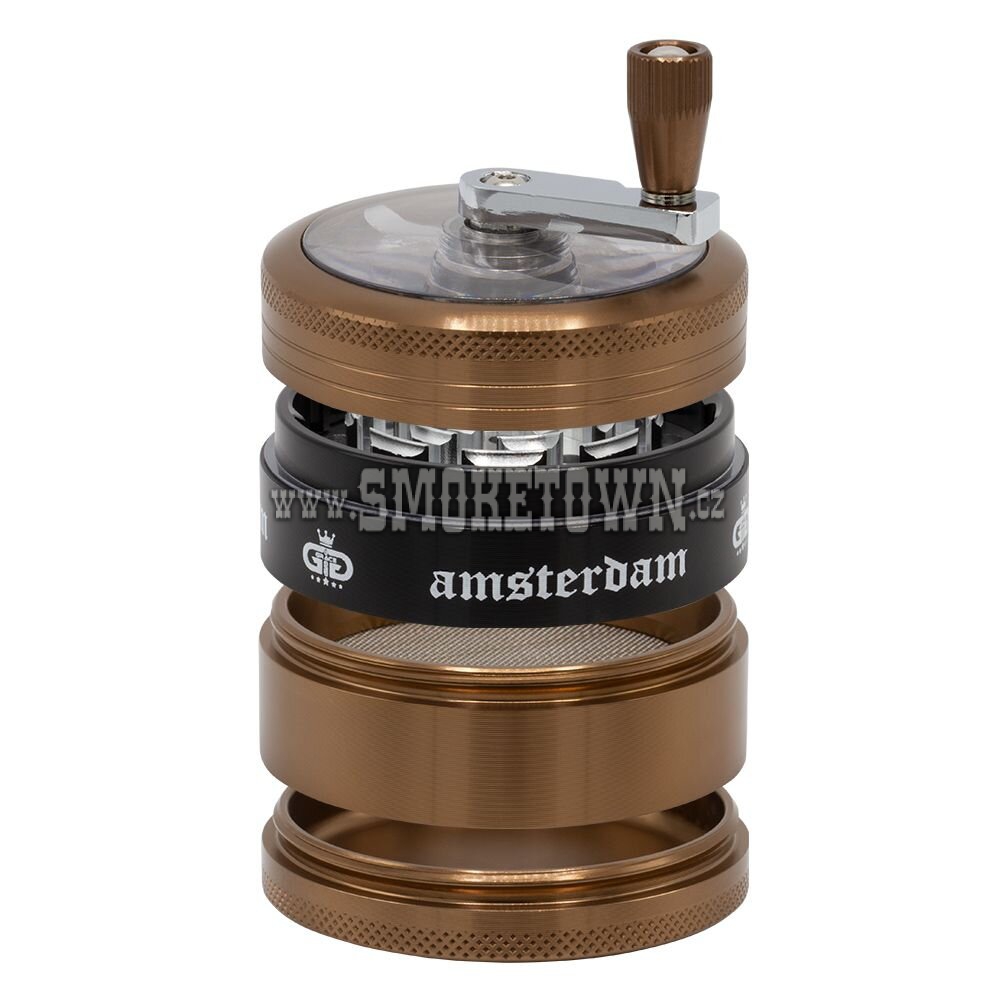 Amsterdam - 4part - Ø:63mm Golden Brown