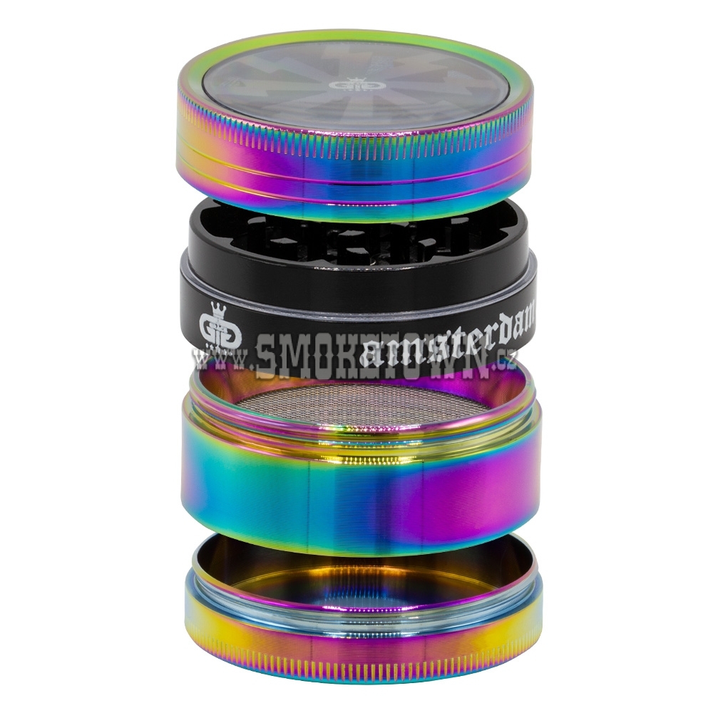Grinders - 4part - Ø:50mm - rainbow