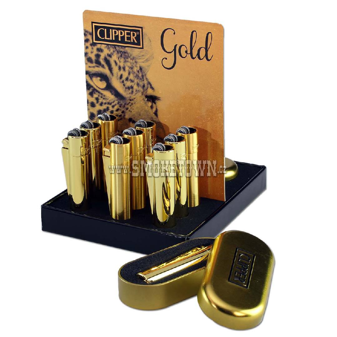 Kovový Clipper - Gold