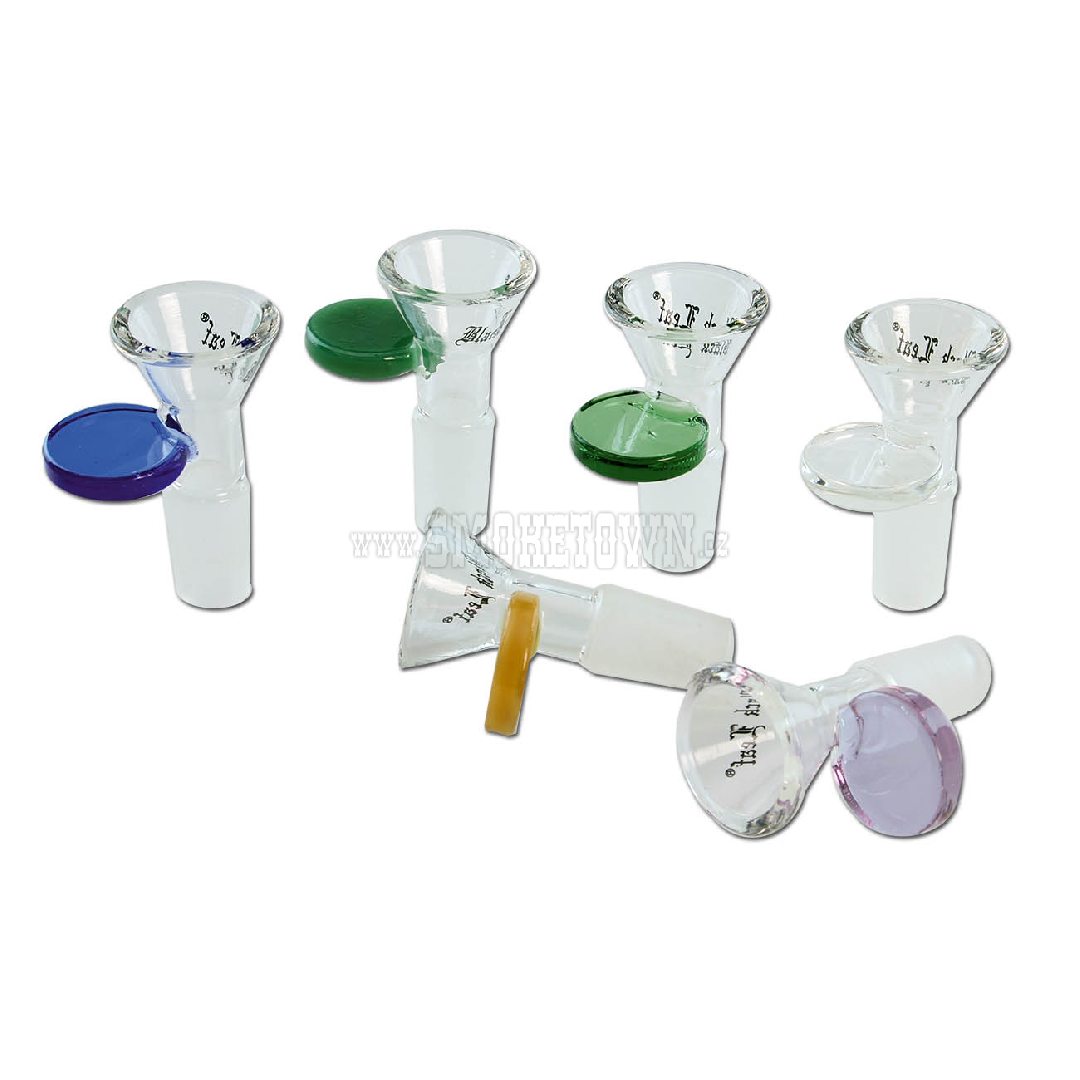 Black Leaf Glass Bowl with Handle SG18