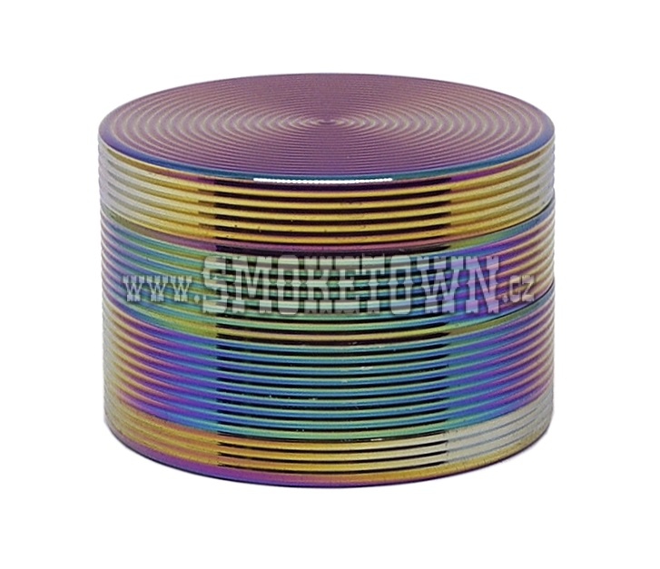 Ripple grinder 4-part rainbow 60mm