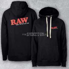 RAW Hoodie Man Black - L