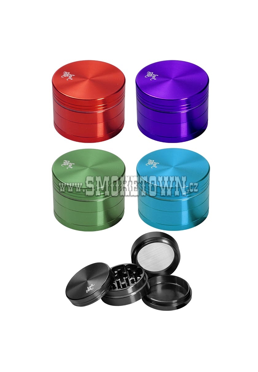 Black Leaf Grinder Black 4pc