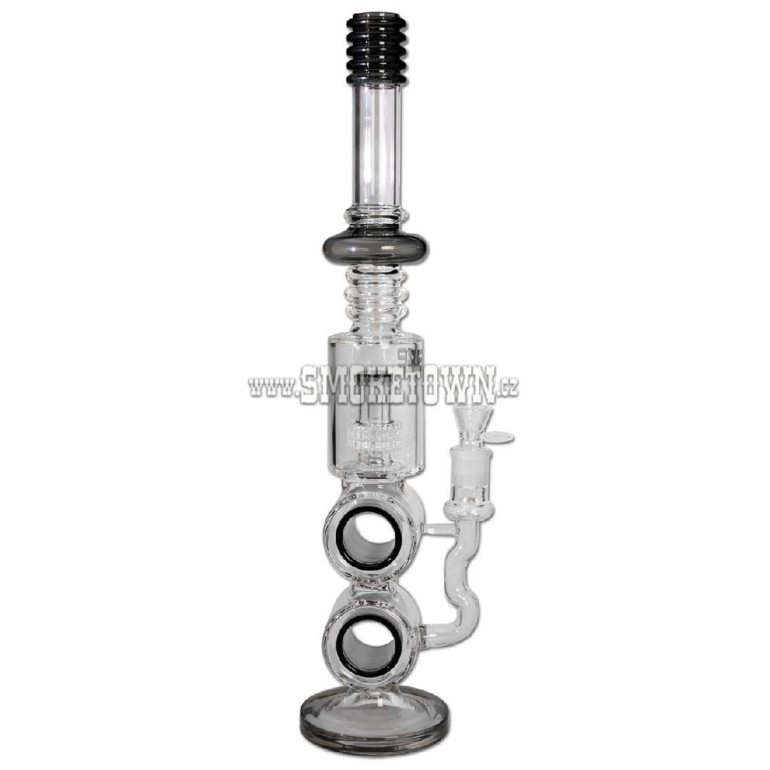 Blaze Glass Rachenkracher Bong with Drum Perco 50cm 2