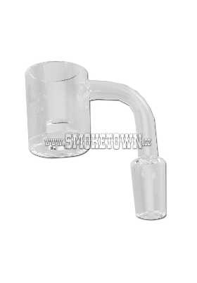 Oil Black Leaf Quartz Banger with Reactor SG14