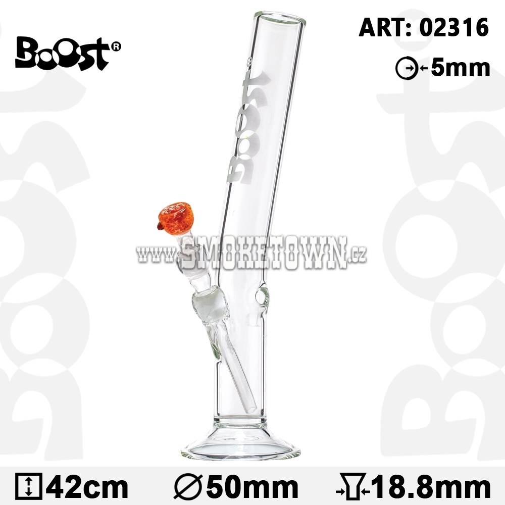 Boost Hnagover Glass Bong 42cm