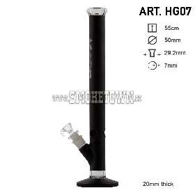 Boost Pro Straight Glass Bong Black !55cm!