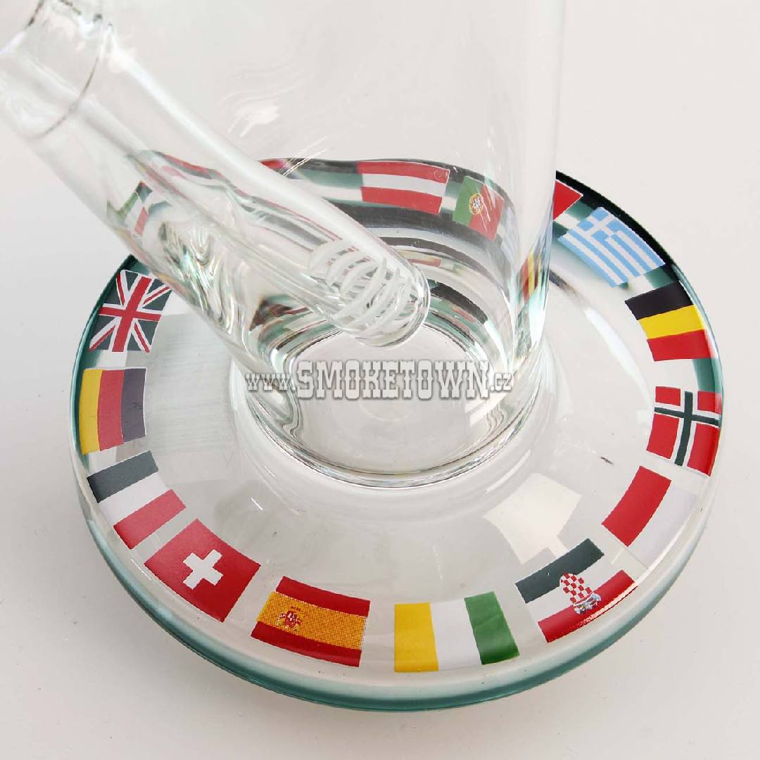 Black Leaf Europameister 2021 Cylinder Bong Ice 39cm 2