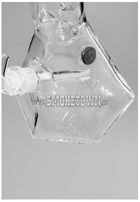 BLAZE Beakers Dream Ice Bong hexagonal clear 39cm 2