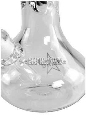 BLAZE GLASS Ice Bong with Belly clear 40cm WT9mm 2