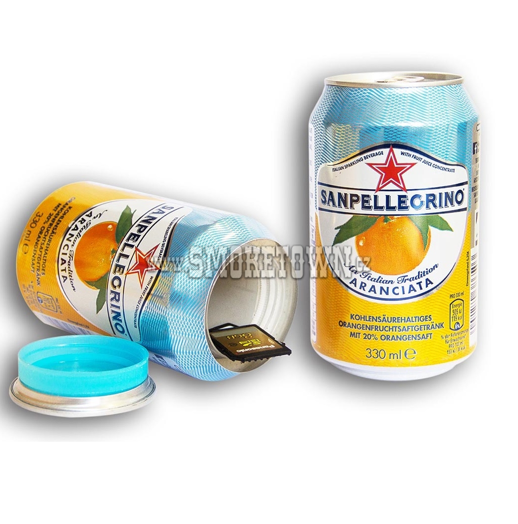 San Pellegrino Orange stash