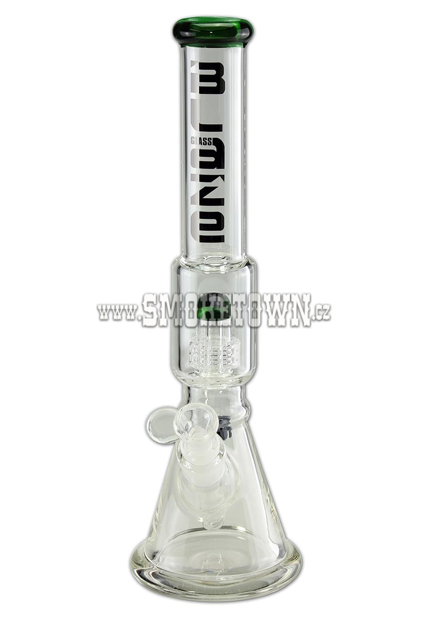 Blaze Glass Icebong Trommelperkolator Green 35cm