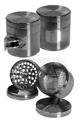 Grinder 4-part with Ejection grey 4-part