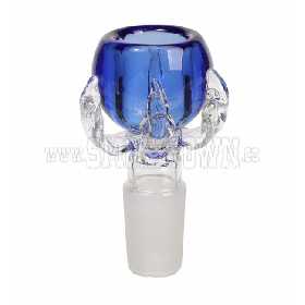 Grace Glass Bowl Dragon Paw Blue  SG18