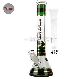 Grace Glass Striped Series Green 42cm