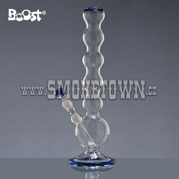 Boost Snowman Glass Bong Blue Flask 47cm