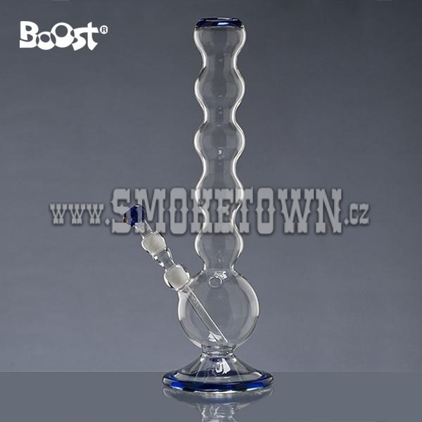 Boost Snowman Glass Bong Blue Flask 47cm 2