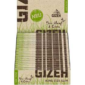 GIZEH Hemp & Grass King Size slim