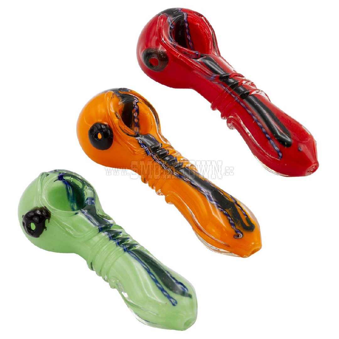 Amsterdam Glass Pipe - Mixed Collor